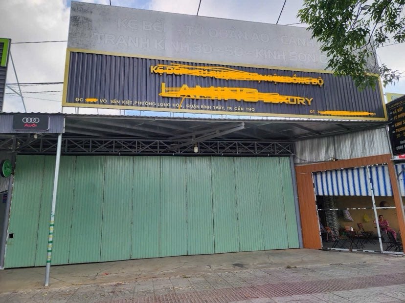 Cho thuê kho 282 m2 mặt tiền Võ Văn Kiệt quận Bình Thủy giá tốt