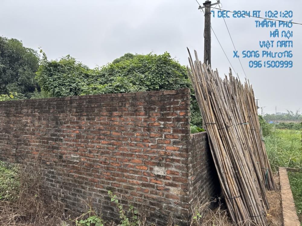 Bán đất 1106m2 xã Song Phương, huyện Hoài Đức, Hà Nội, mặt đường rộng ô tô tránh