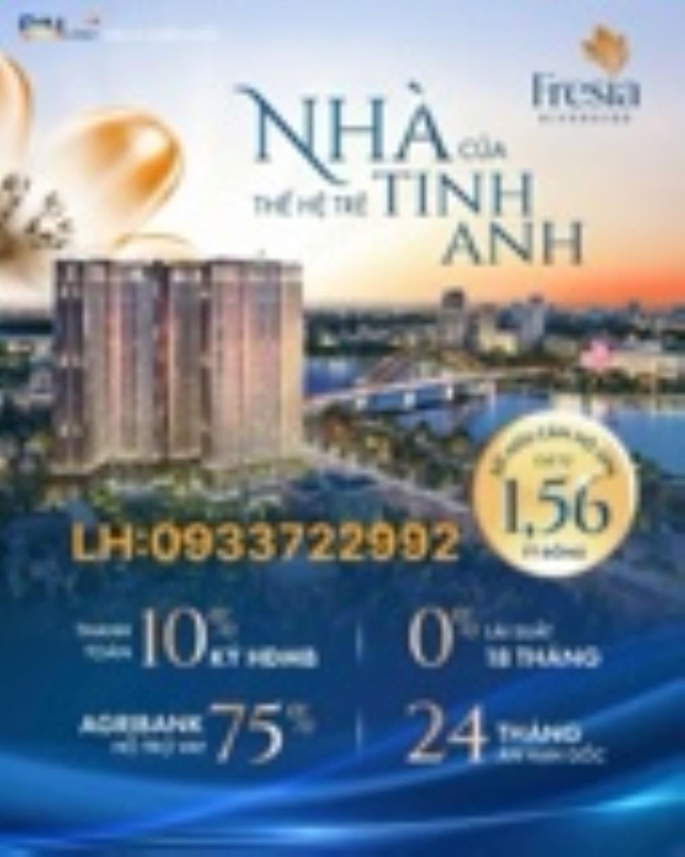 Bán căn hộ chung cư 50m2 phường Tân Vạn, Biên Hòa giá chỉ 1,56 tỷ hỗ trợ vay