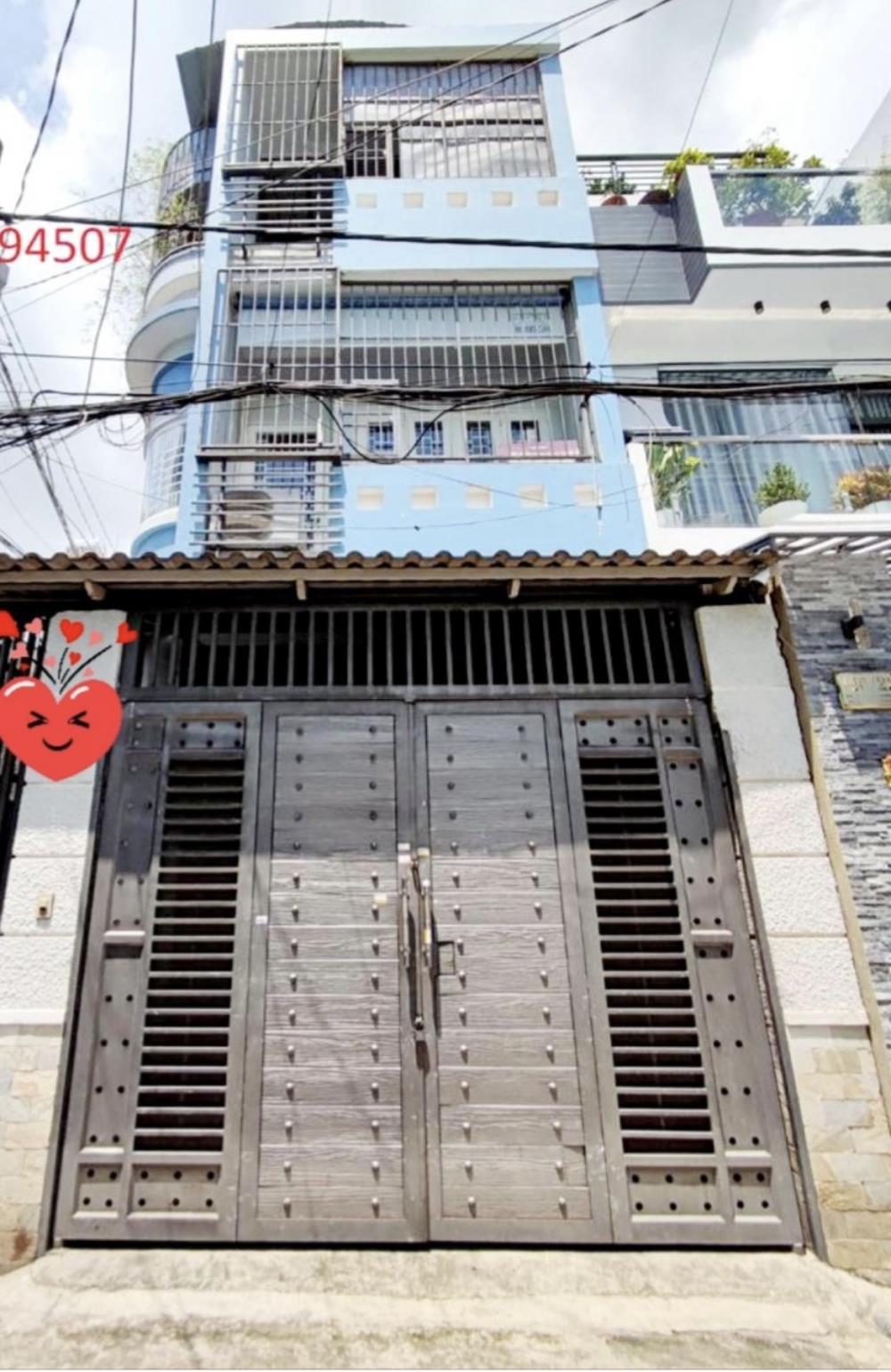 Bán nhà riêng 68m2 4 tầng Phạm Văn Bạch Tân Bình xe hơi thông thoáng