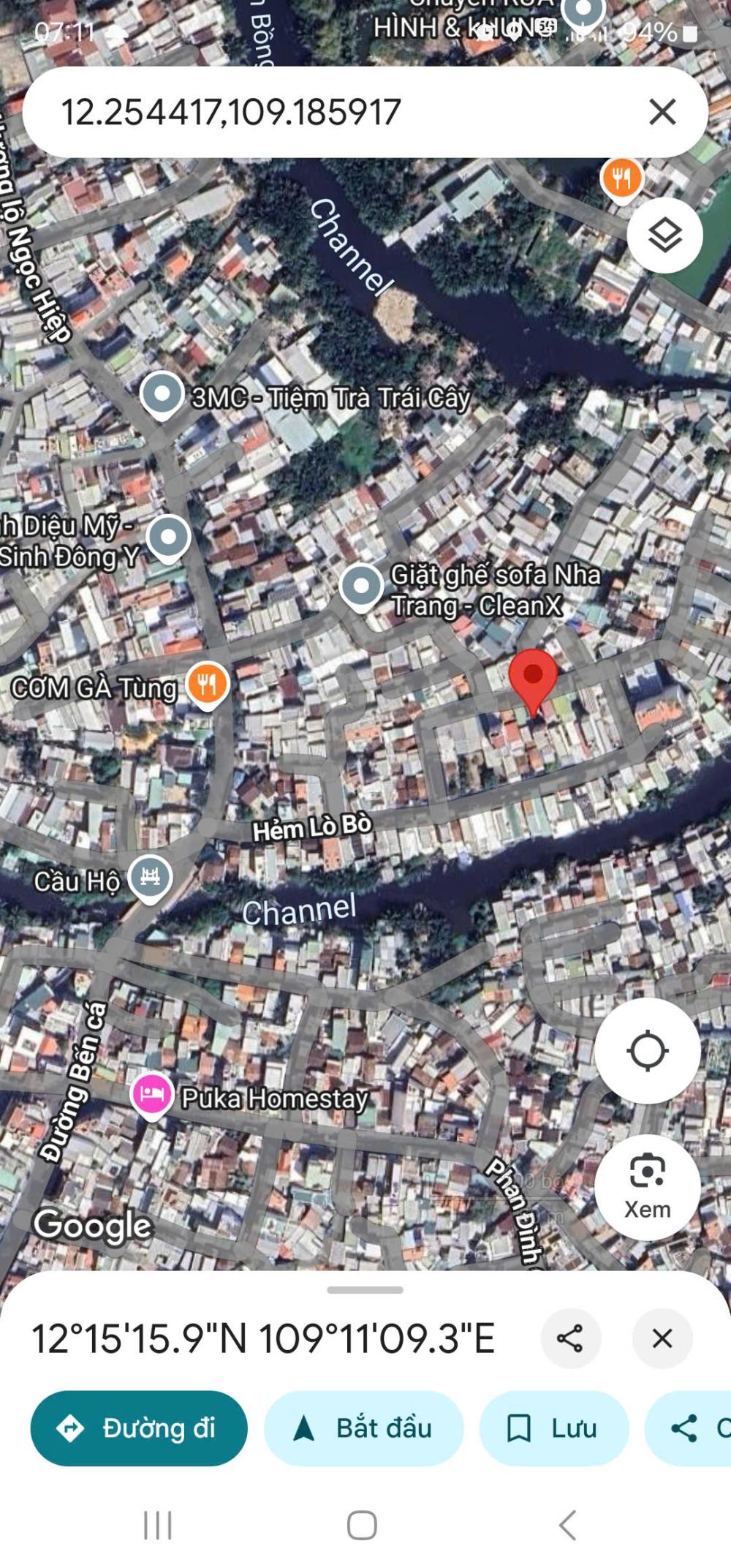 Bán lô đất 43.7m² Ngọc Hiệp, Nha Trang giá 1,35 tỷ gần biển