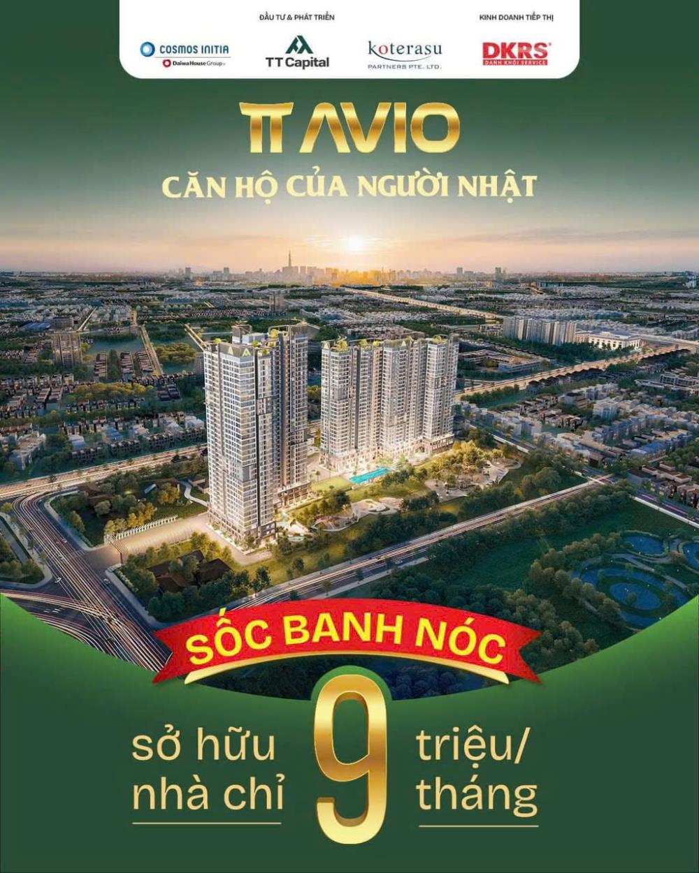 Cho thuê căn hộ chung cư TT Avio Dĩ An diện tích 40m2 giá 1,230,000,000 VNĐ