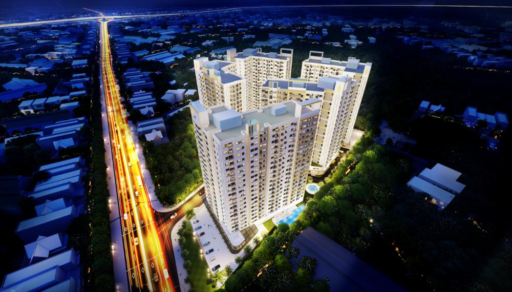 Bán căn hộ chung cư mặt tiền QL1A Xã Mỹ Yên Huyện Bến Lức Long An diện tích 50m2 giá 1,200,000,000 VNĐ