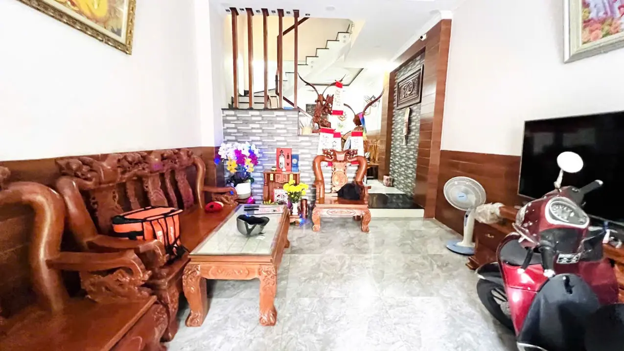 Bán nhà riêng 56m2 đường Nguyễn Cửu Đàm Tân Phú 4 tầng mới đẹp