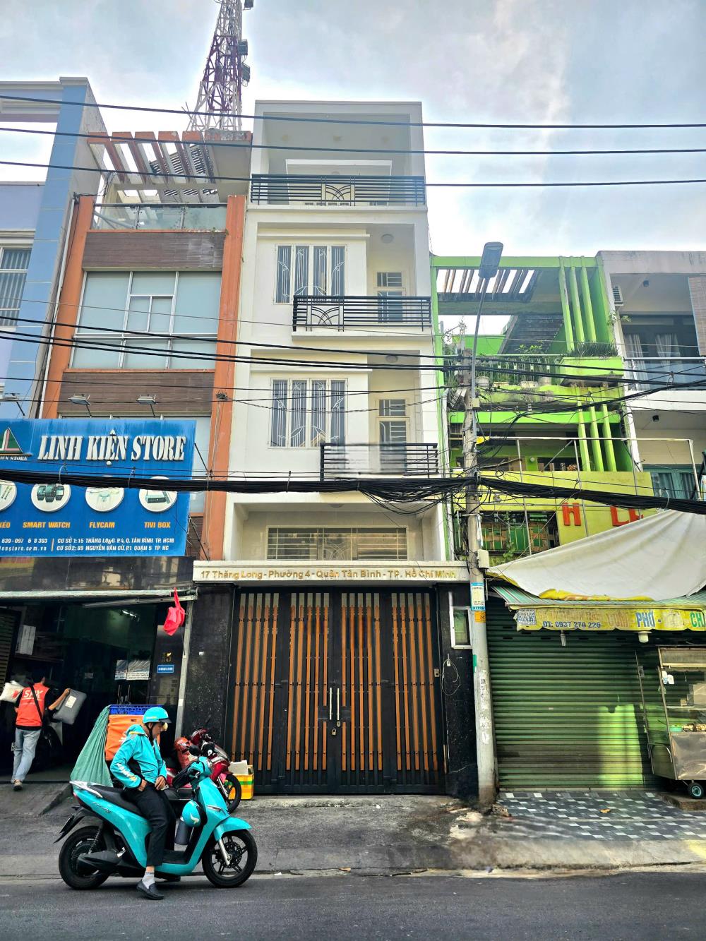 Bán nhà riêng mặt tiền 4,4m x 20,2m tại Thăng Long, Quận Tân Bình, có thang máy