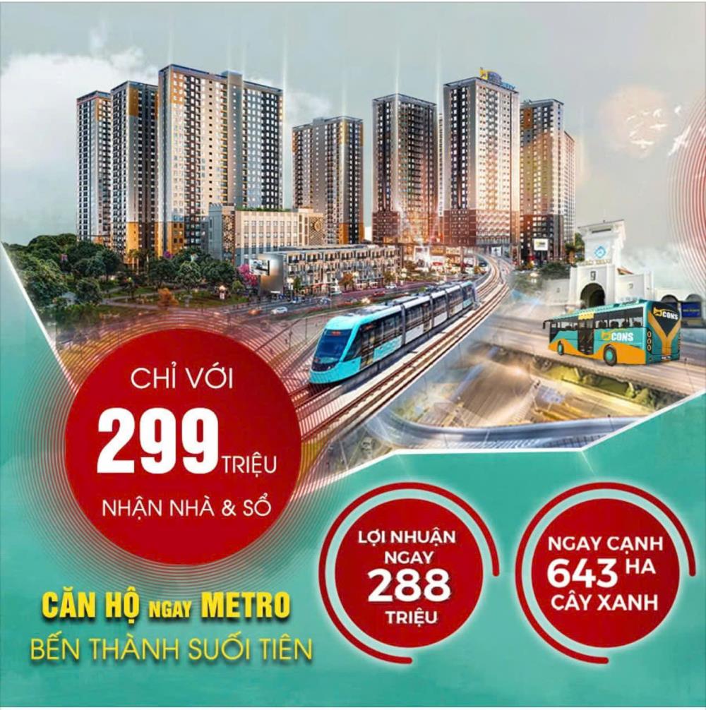 Bán căn hộ chung cư tại phường Đông Hòa, Dĩ An, Bình Dương, 56m2 giá 1,98 tỷ