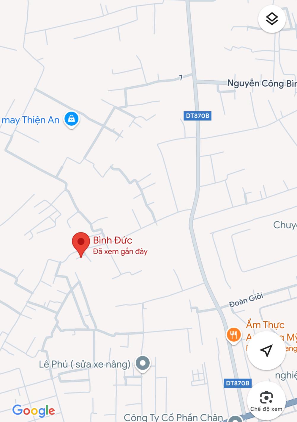 Bán đất nền dự án 144m2 tại đường Đan, xã Trung An, thành phố Mỹ Tho, giá chỉ 830 triệu