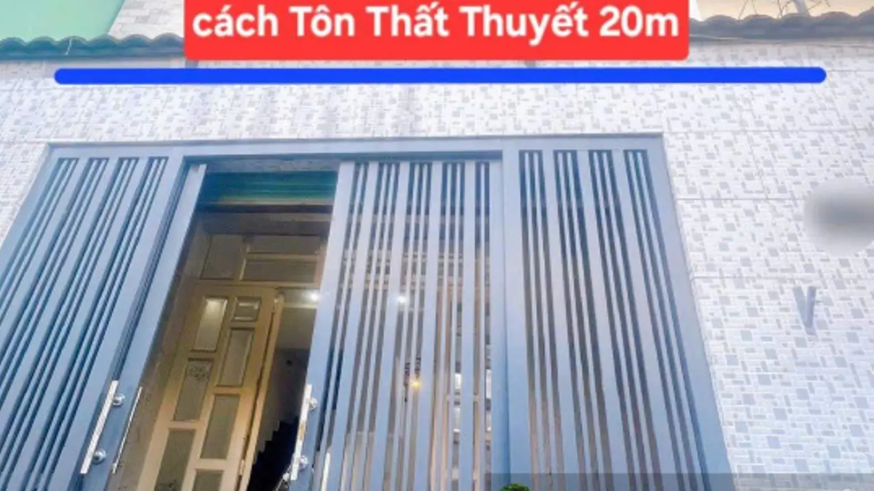 Bán nhà riêng 5m x 9m đường Tôn Thất Thuyết, quận 4, giá 5,999 tỷ