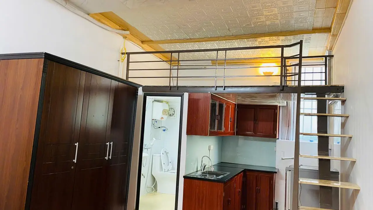 Cho thuê căn hộ full nội thất tại Đường Láng Đống Đa Hà Nội diện tích 48m2 giá 6.5 triệu