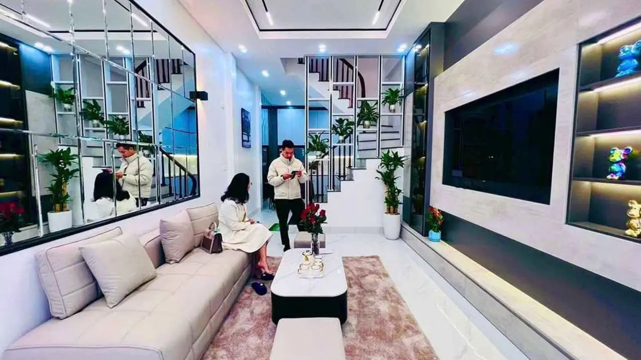 Bán nhà riêng 36m2 đường Lê Đức Thọ Nam Từ Liêm nội thất đầy đủ