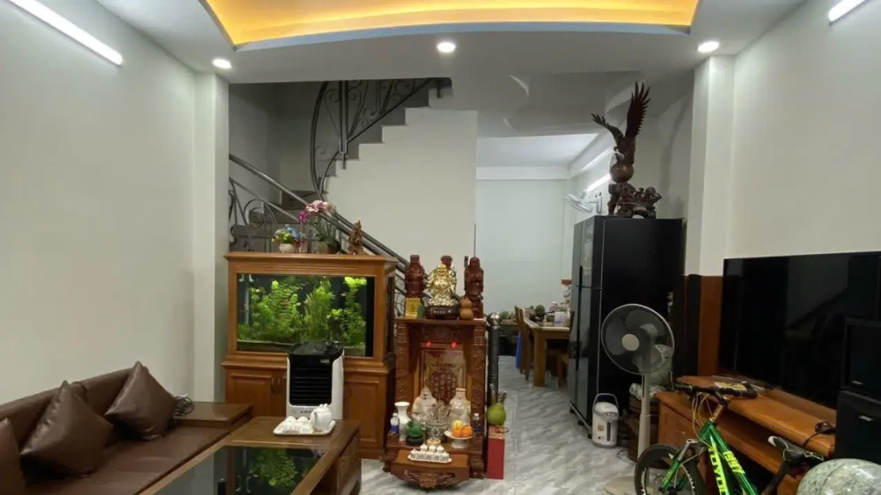 Bán nhà ngang 9m, hẻm Huỳnh Tấn Phát, Phú Mỹ, Quận 7 - dòng tiền 170 triệu/năm - giá 7.5 tỷ