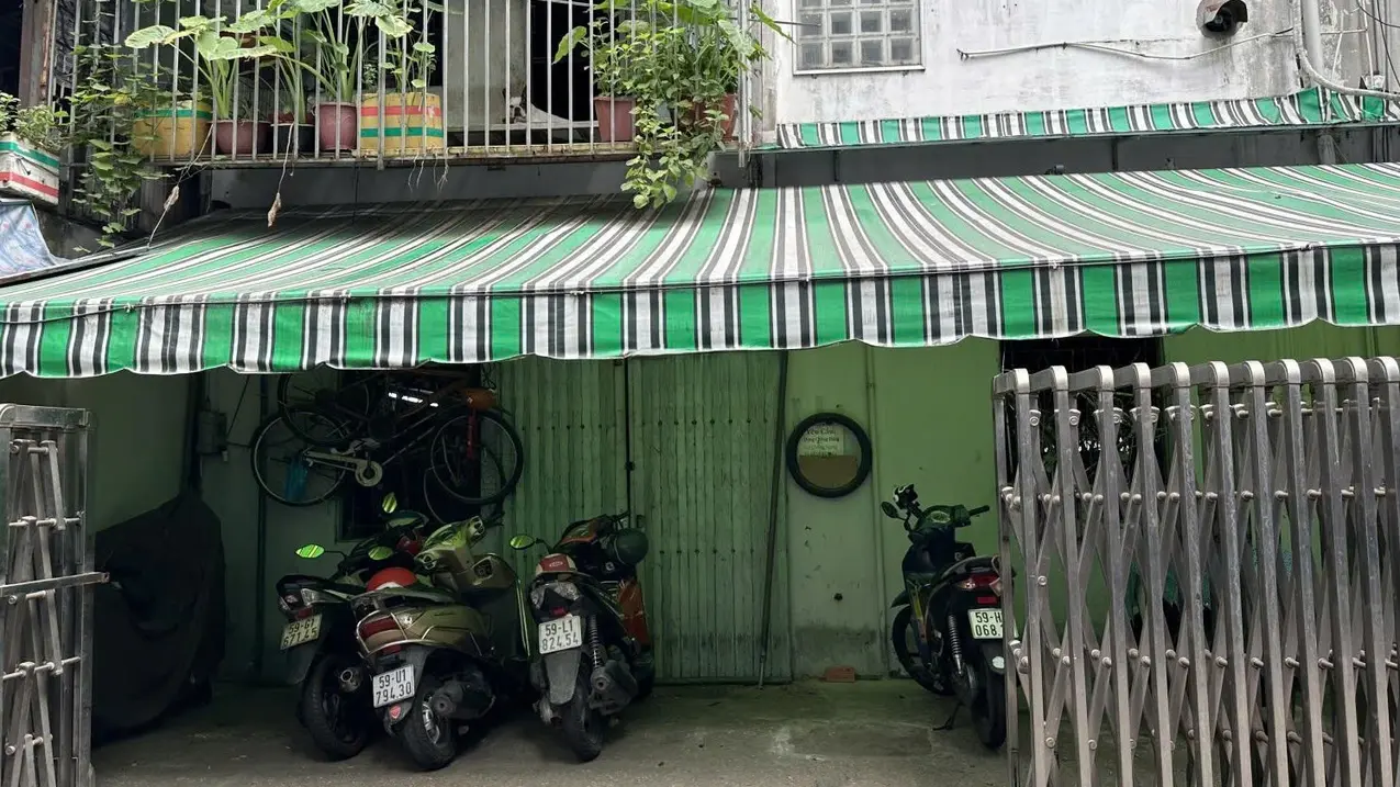 Cho thuê nhà riêng 8.7x17 Hùng Vương, P.9, Q.5 có sổ đỏ