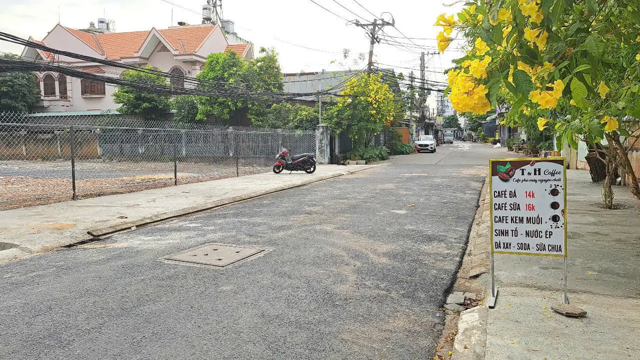Bán đất 1000 m2 mặt đường Đông Hưng Thuận 10B Quận 12 thuận tiện xây dựng