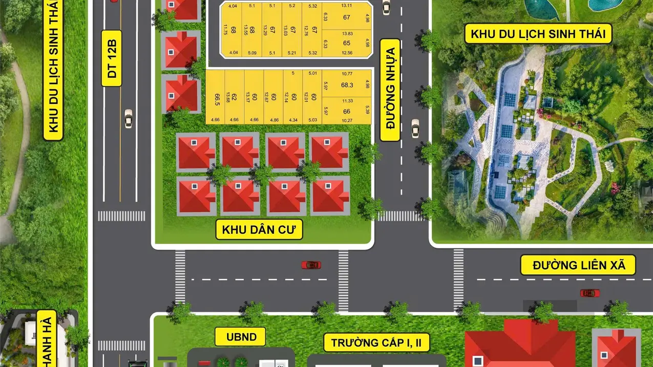 Đất nền trung tâm, đầu tư sinh lời cao tại thị trấn Ba Hàng Đồi Hoà Bình