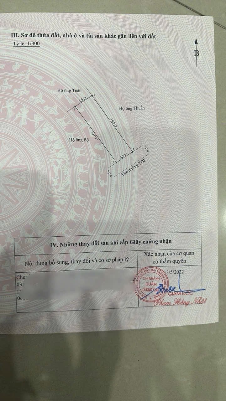 Bán lô đất 104m2 tại phố Hải Thành, Dương Kinh, Hải Phòng, đường ô tô tránh nhau