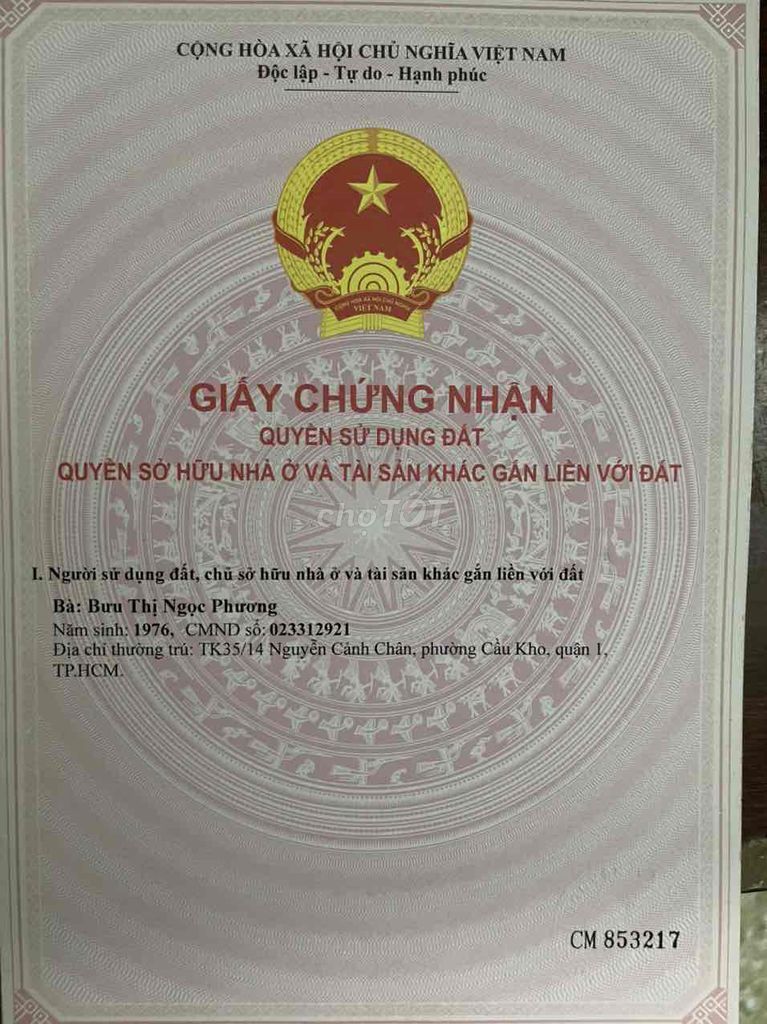 Bán gấp lô đất 5x20m mặt tiền Nguyễn Văn Trà, Bình Chánh, giá chỉ 900 triệu có thương lượng