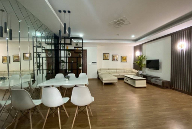Cho thuê chung cư cao cấp Ngoại Giao Đoàn, Bắc Từ Liêm, 107m², 3PN, 2WC, 2 ban công
