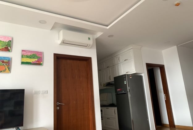 Cho thuê chung cư Eco Lake View, Đại Từ, Đại Kim, Hoàng Mai, 75m², 2PN, 2VS, full đồ, giá 12tr