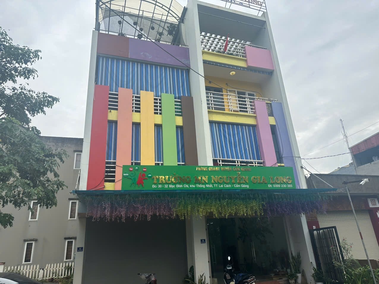 Bán nhà đường Mạc Đĩnh Chi, Thị Trấn Lai Cách, Cẩm Giàng, Hải Dương với diện tích 95m2
