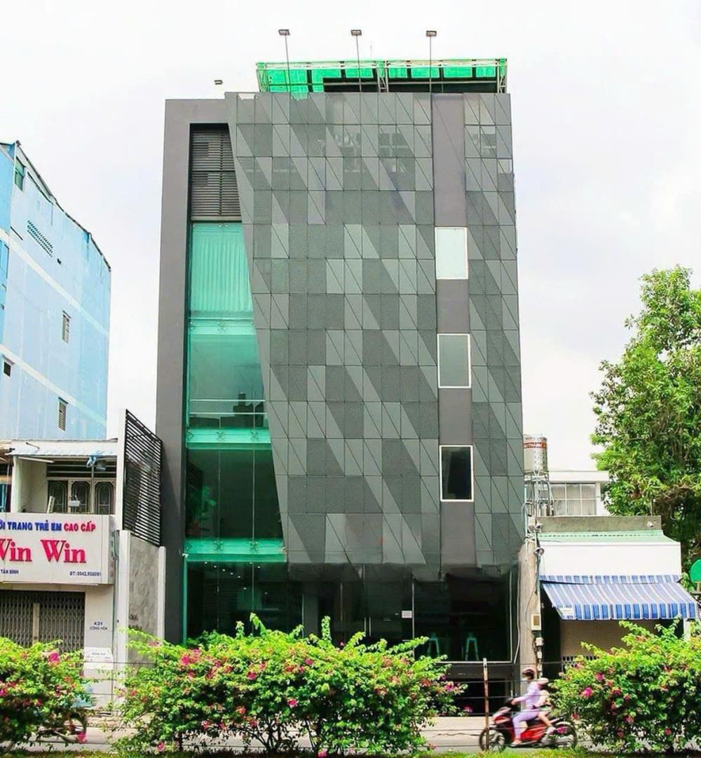 Bán tòa nhà mặt tiền hầm 6 tầng, tại 433 Cộng Hoà, Phường 15, Quận Tân Bình