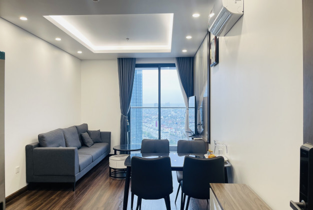 Cho thuê căn hộ chung cư 2PN 65m2 Hoàng Huy Grand Sở Dầu, Hồng Bàng, Hải Phòng