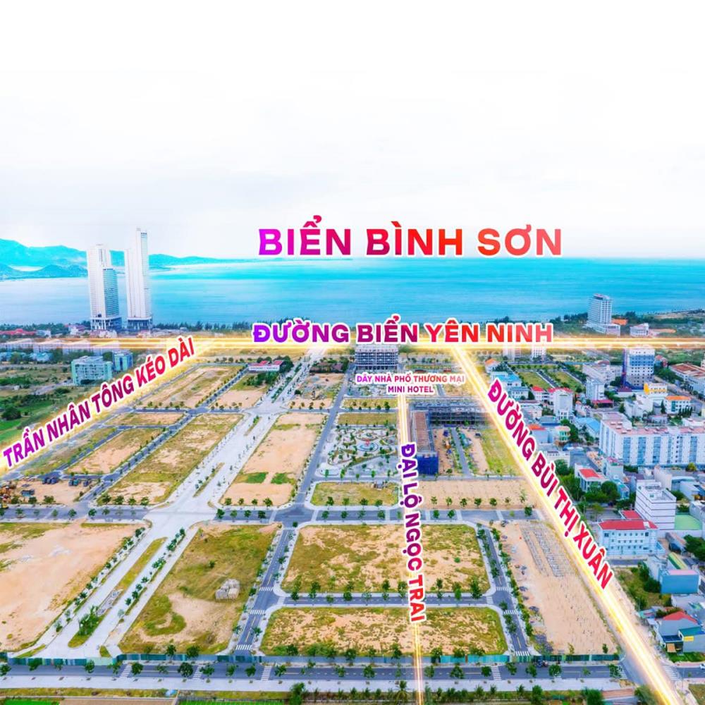 Bán nhà phố liền kề thấp tầng, 1 trệt 3 lầu tại Bình Sơn ocean park