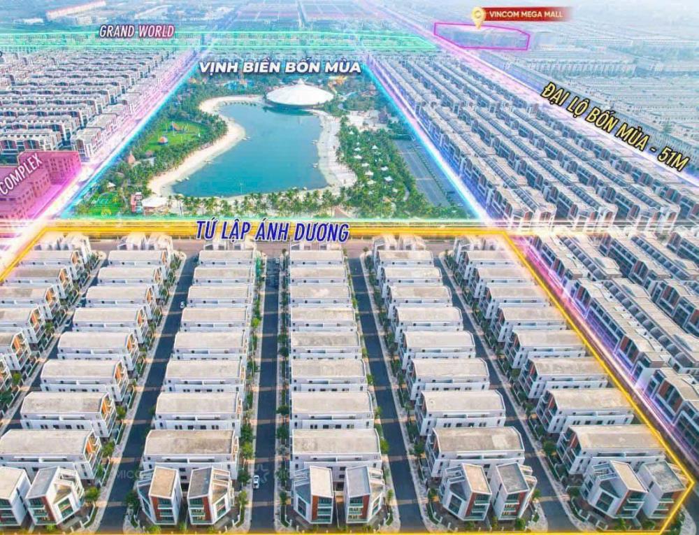 Biệt thự liền kề 80m2, trục thông biển 4 mùa, giá 10,5 tỷ, chiết khấu 30%