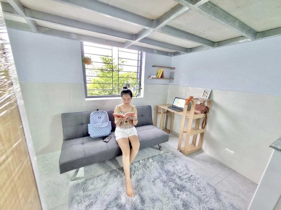Cho thuê phòng Duplex  full nội thât ngay Phan Văn Trị, Gò Vấp, cửa sổ trời, giá chỉ 4,3 triệu