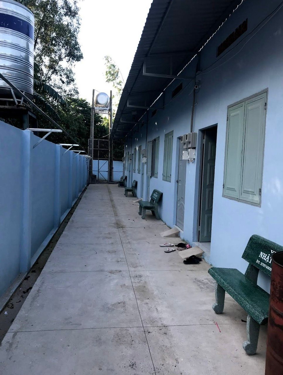 Bán dãy trọ 10 phòng, gần Khu công nghiệp Tân Phú Trung, 235m², giá chỉ 1.29 tỷ, thu nhập 17tr/tháng
