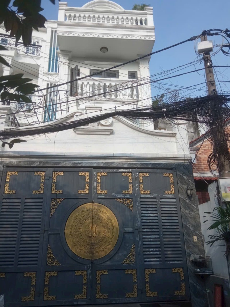 Cực hiếm nhà 4 tầng, 60m2, mt 5m, hẻm 8m thông, Nguyễn Ảnh Thủ, Hiệp Thành, Q12