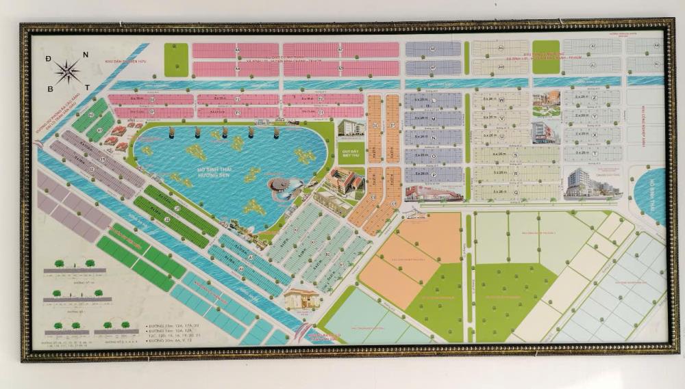 Bán 1 cặp đất nền cực đẹp, gần khu công nghiệp Đức Hòa Hạ, Long An