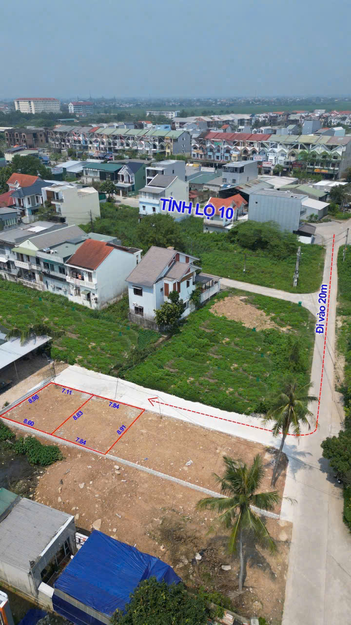 Siêu phẩm đất nền sát Tỉnh Lộ 10, Tp Huế giá 1 tỷ 6xx