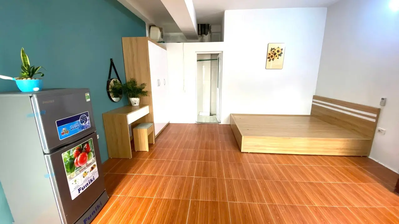 Cho thuê căn hộ mini 40m² full nội thất, 1 ngủ, 1 khách, Dương Quảng Hàm, Cầu Giấy, Giá 5,5 triệu/tháng