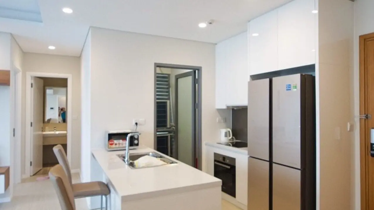 Cho thuê căn hộ 2PN, 89m², Full nội thất, View nội khu hồ bơi, Đảo Kim Cương