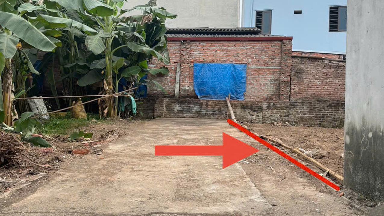 Bán đất full thổ cư thôn Tráng Việt, xã Tráng Việt, Mê Linh, Thửa đất vuông đẹp, oto đỗ