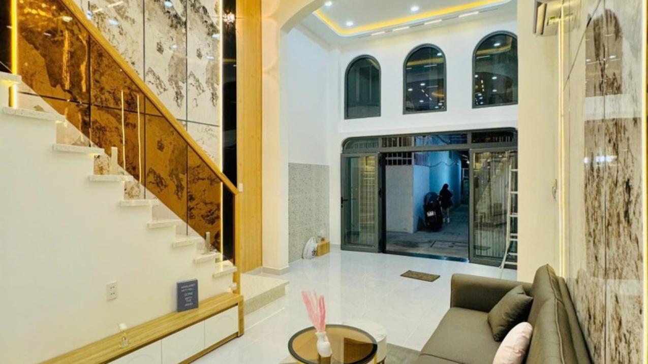 Bán nhà hẻm thông Nguyễn Văn Đậu, Bình Thạnh, Rộng 4m, 3 Phòng ngủ, Chỉ 7 tỷ 4 có thương lượng