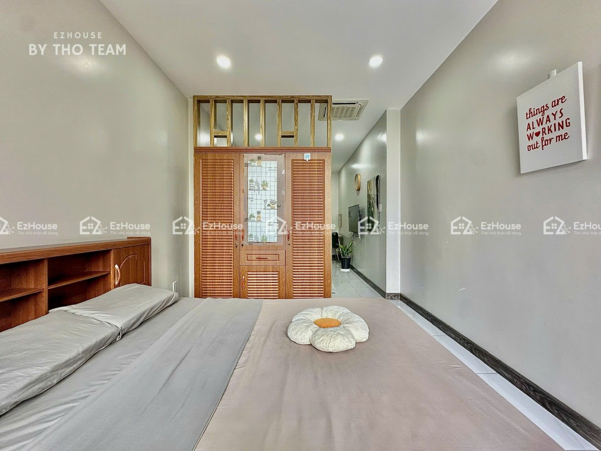 Cho thuê căn hộ Studio full nội thất, ban công rộng thoáng, gần sân bay Tân Sơn Nhất, Tân Bình