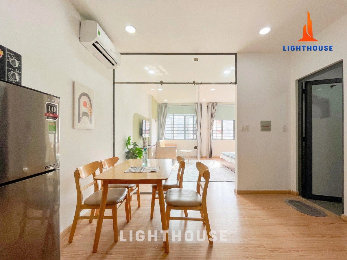 Cho thuê căn hộ rộng 50m², 1pn full nội thất, 2 cửa sổ trời, gần Sân Bay Tân Sơn Nhất