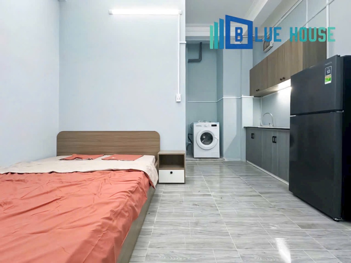 Căn hộ full nội thất, máy giặt riêng, cửa sổ thoáng – Gần Etown Cộng Hòa, Tân Bình