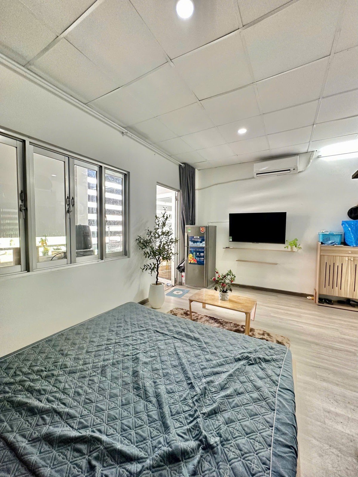 Phòng trọ 40m² ban công – Full nội thất Q1, gần BV Từ Dũ, ĐH KHTN
