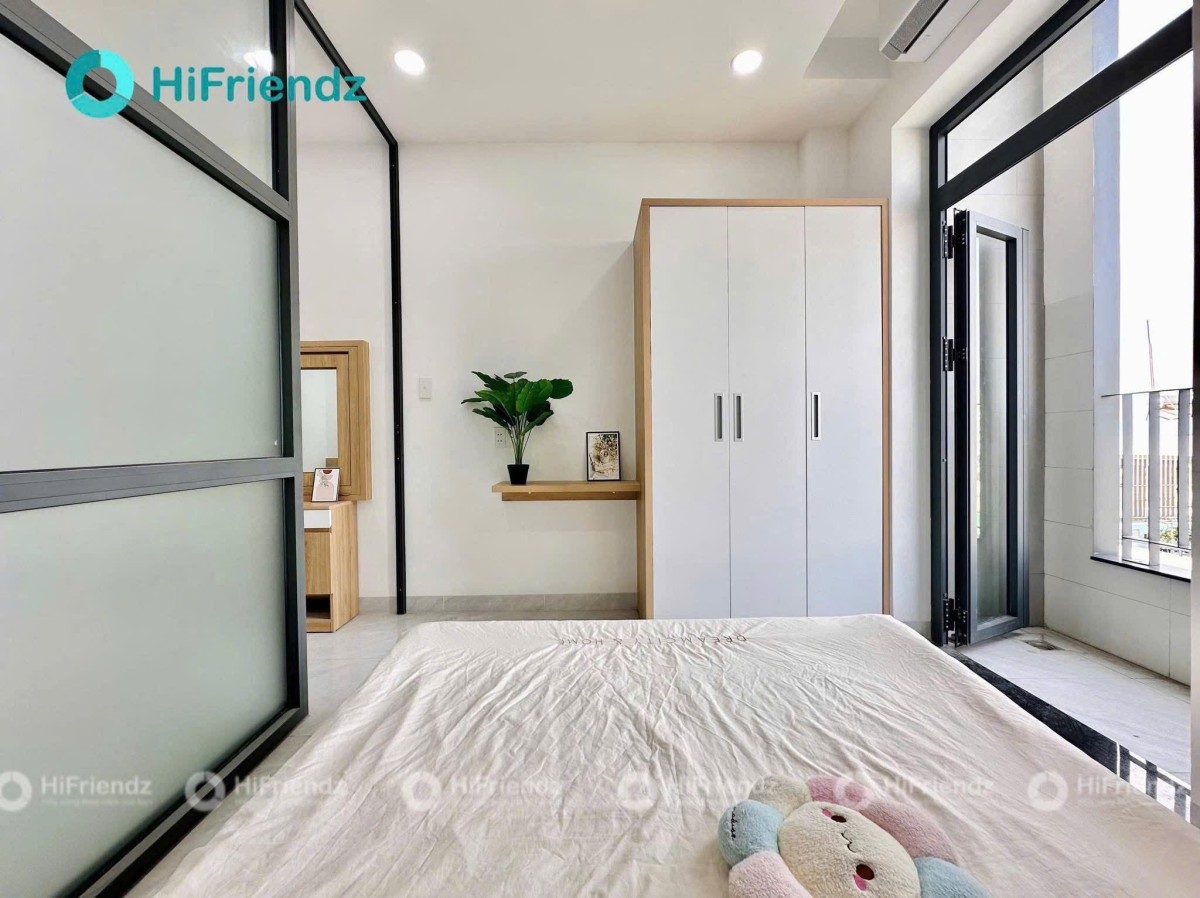 Cho thuê căn hộ mini 1pn có ban công, full nội thất, gần Pandora Trường Chinh, Tân Phú, giá 6 triệu/tháng