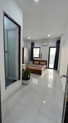 Cho thuê phòng trọ full nội thất, Trần Thị Năm, Quận 12, ban công rộng 35m2,, giá 4,2 triệu