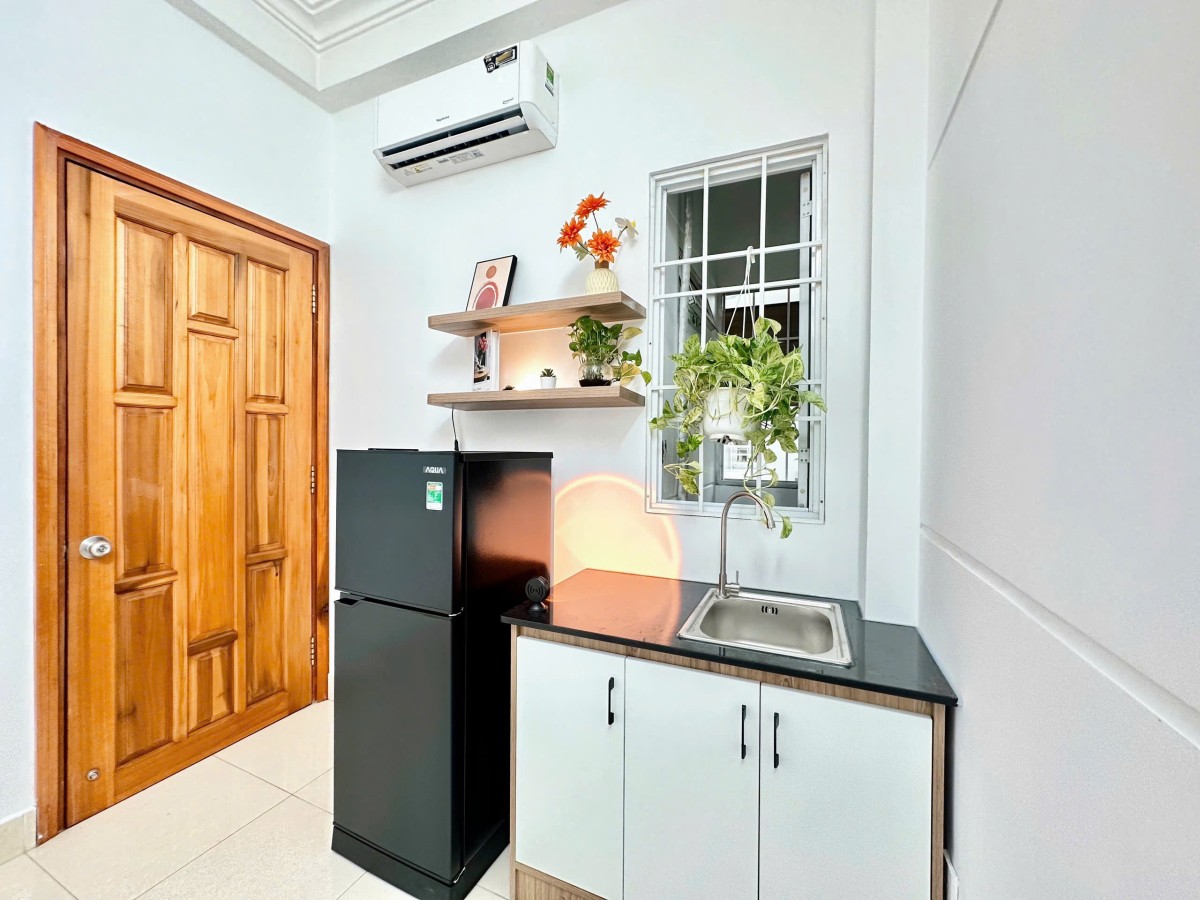 Cho thuê phòng Quang Trung gần Tân Sơn, full nội thất, gái 4 triệu