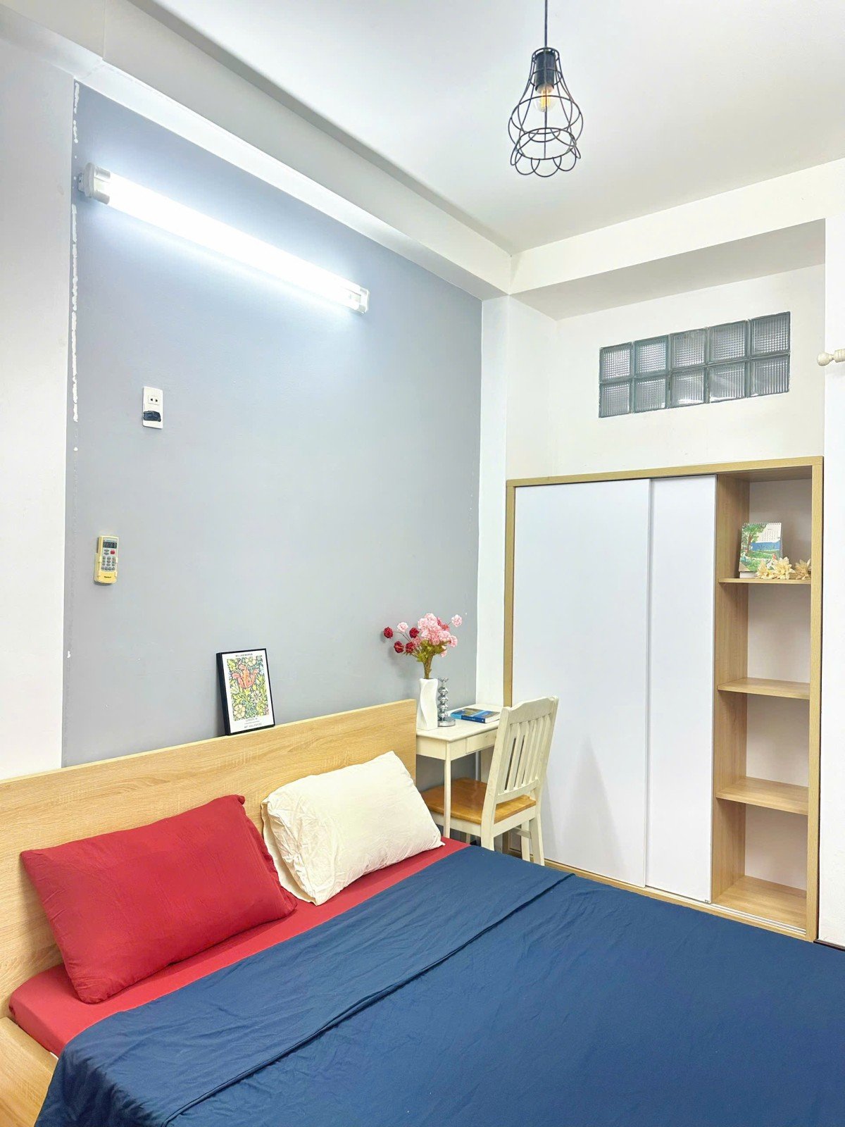 Cho thuê phòng ban công Hoàng Hoa Thám Bình Thạnh, gần ngã tư Phú Nhuận, full nội thất 4.5tr