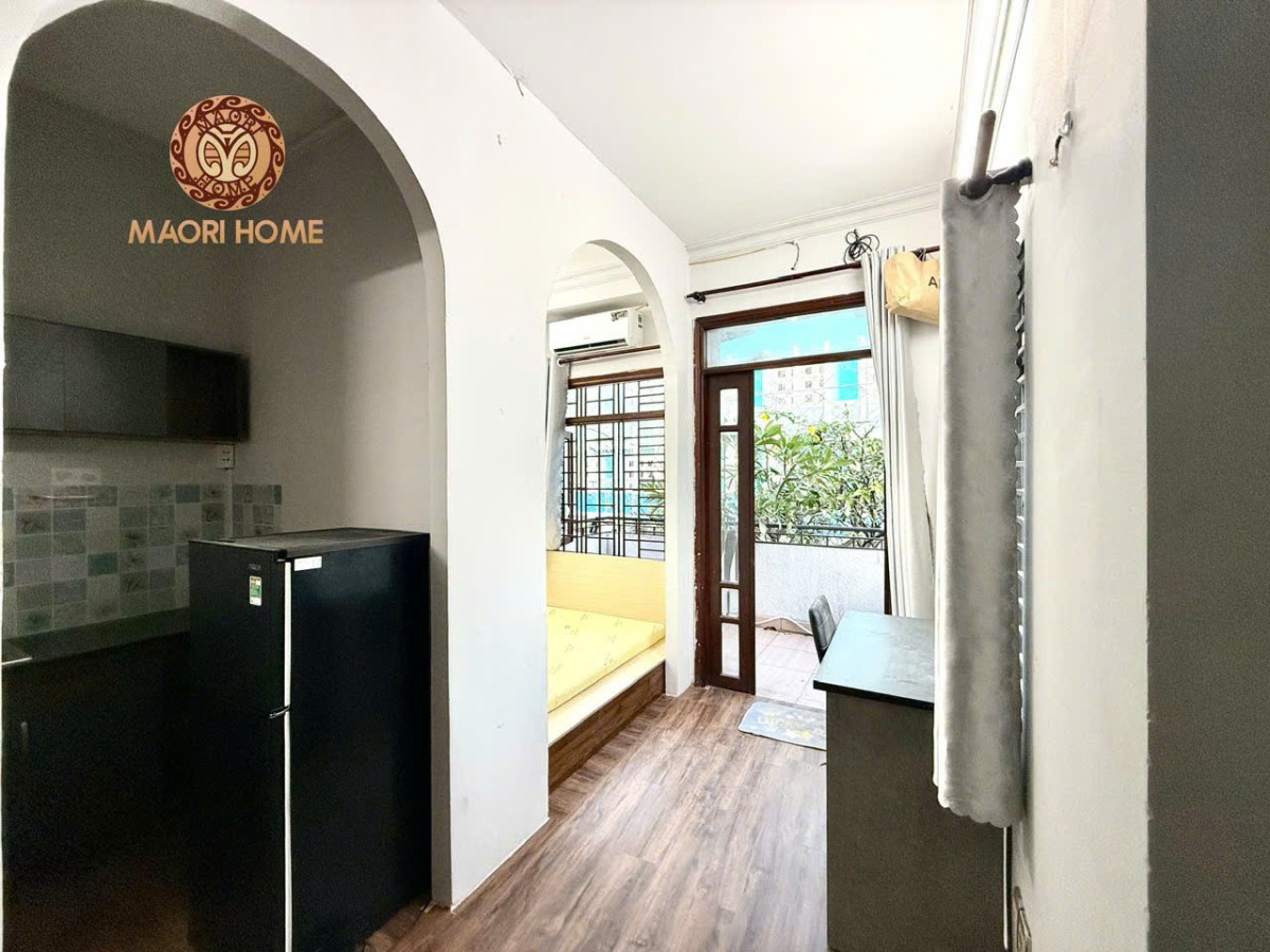 Cho thuê nhanh phòng Studio có ban công, Cách Mạng Tháng Tám, Tân Bình, giờ giấc tự do