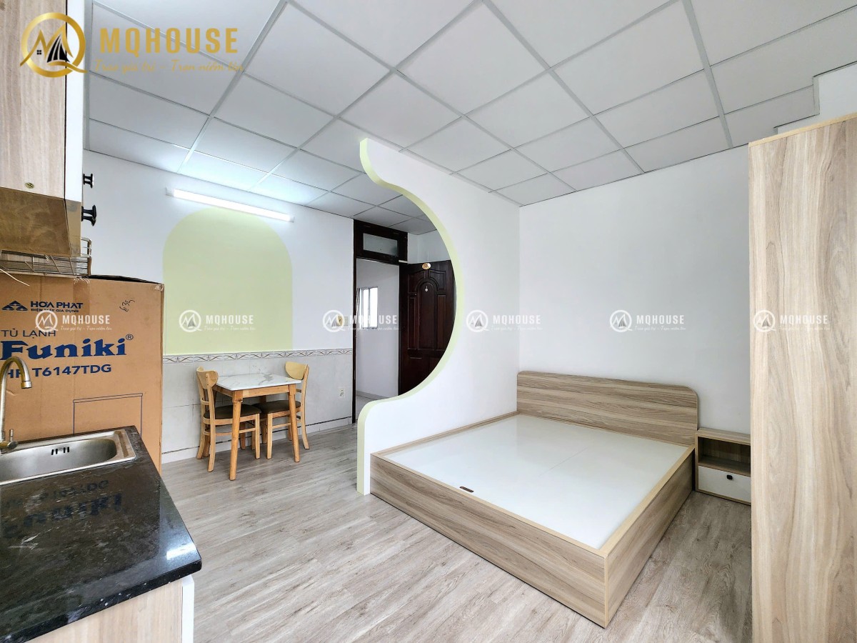 Cho thuê căn hộ studio có ban công Phan Văn Sửu, Phường 13, Tân Bình