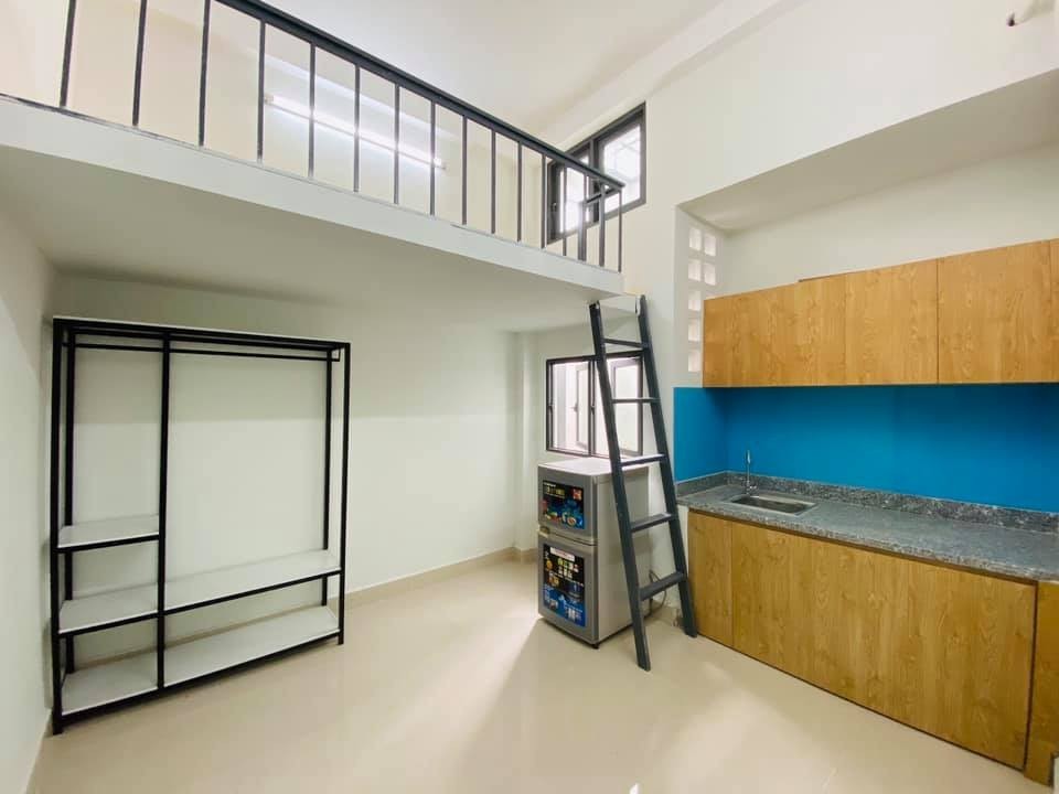 Cho thuê phòng trọ gác duplex 32m², full nội thất, gần công viên Gia Định, Quận Tân Bình
