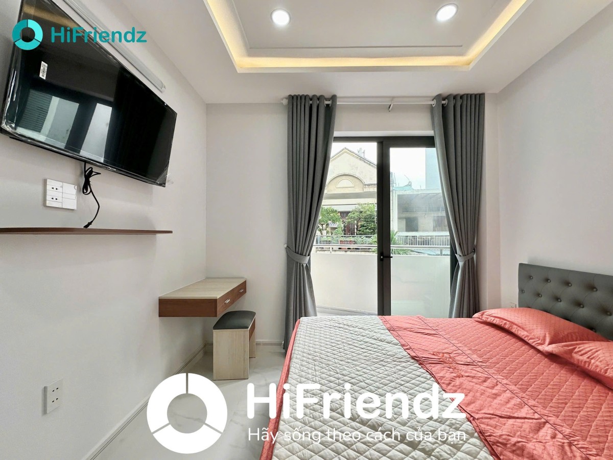 Cho thuê căn hộ 40m² ban công, full nội thất tại Xô Viết Nghệ Tĩnh, Bình Thạnh
