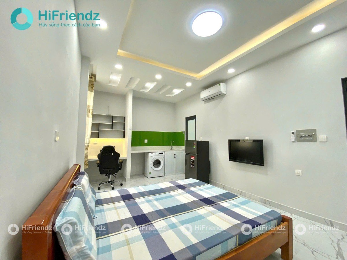 Cho thuê căn hộ full nội thất Nguyễn Trãi Quận 5 gần ĐH Sài Gòn giá 8 triệu