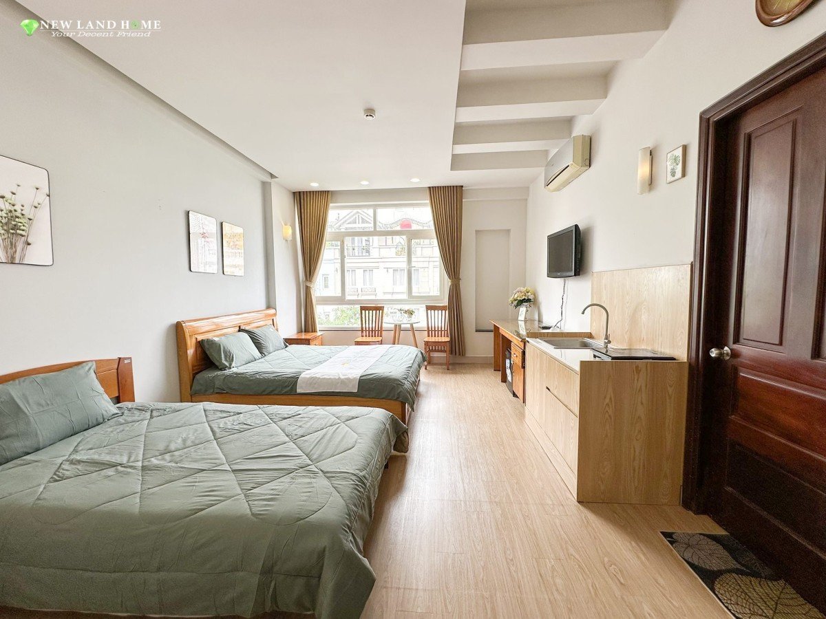 Cho thuê studio 35m² full nội thất cửa sổ Cao Triều Phát, Quận 7, giá 8 triệu/tháng